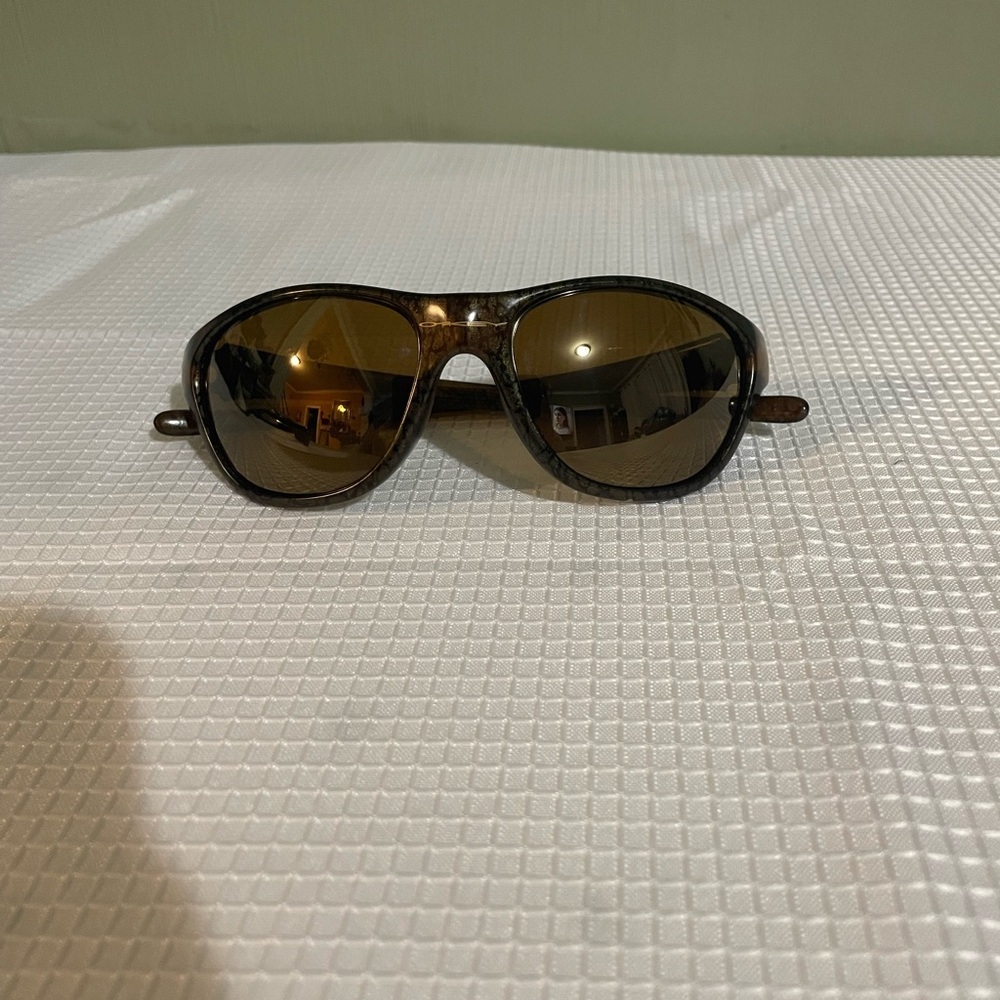 Oakley Textured Brown Sunglasses